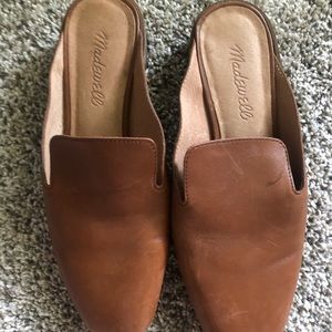 Madewell English Saddle Mules Size 6